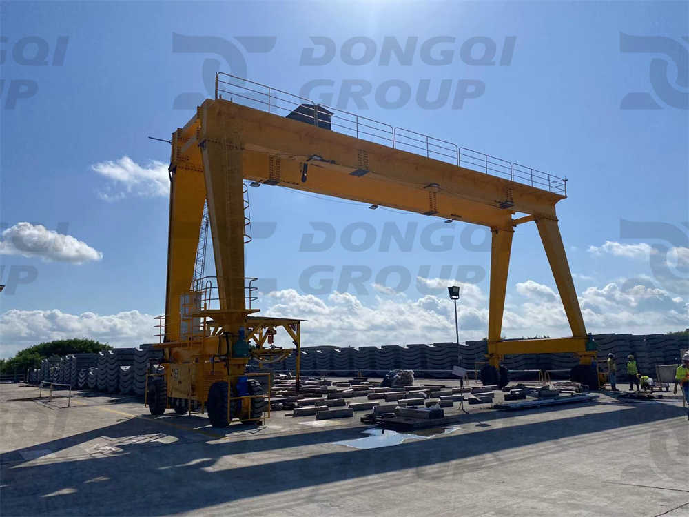 30 ton gantry crane in Singapore's tunnel project