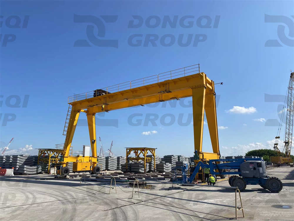 30 ton gantry crane in Singapore's tunnel project