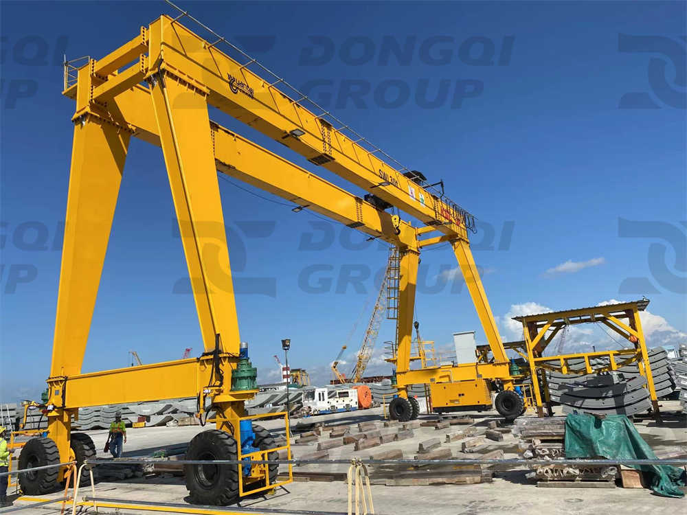 30 ton gantry crane in Singapore's tunnel project