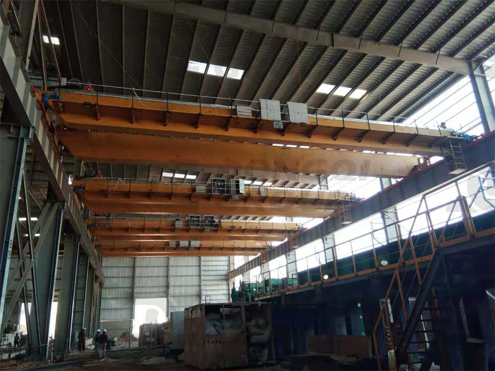 Installation site of bridge crane