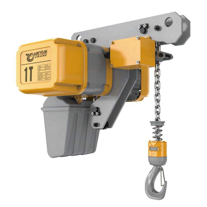 1 ton electric chain hoist with ultra low fixed