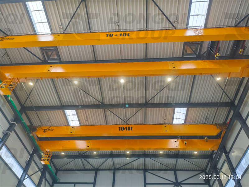 10+10 ton Double girder overhead crane
