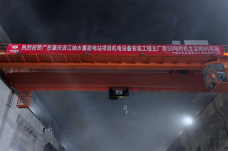 top running overhead crane in Power Plants