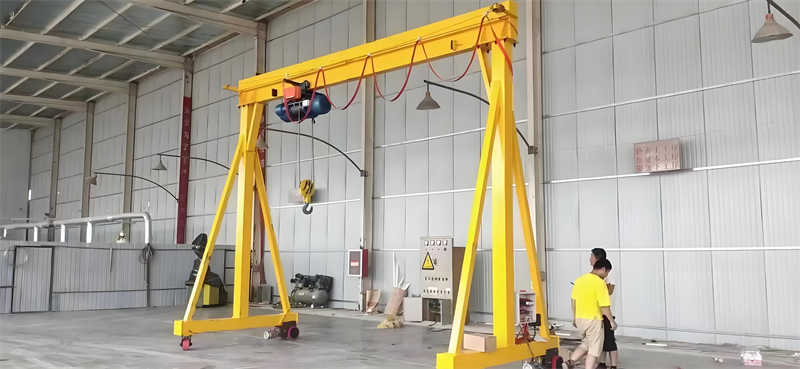 2-ton A-type portable gantry crane