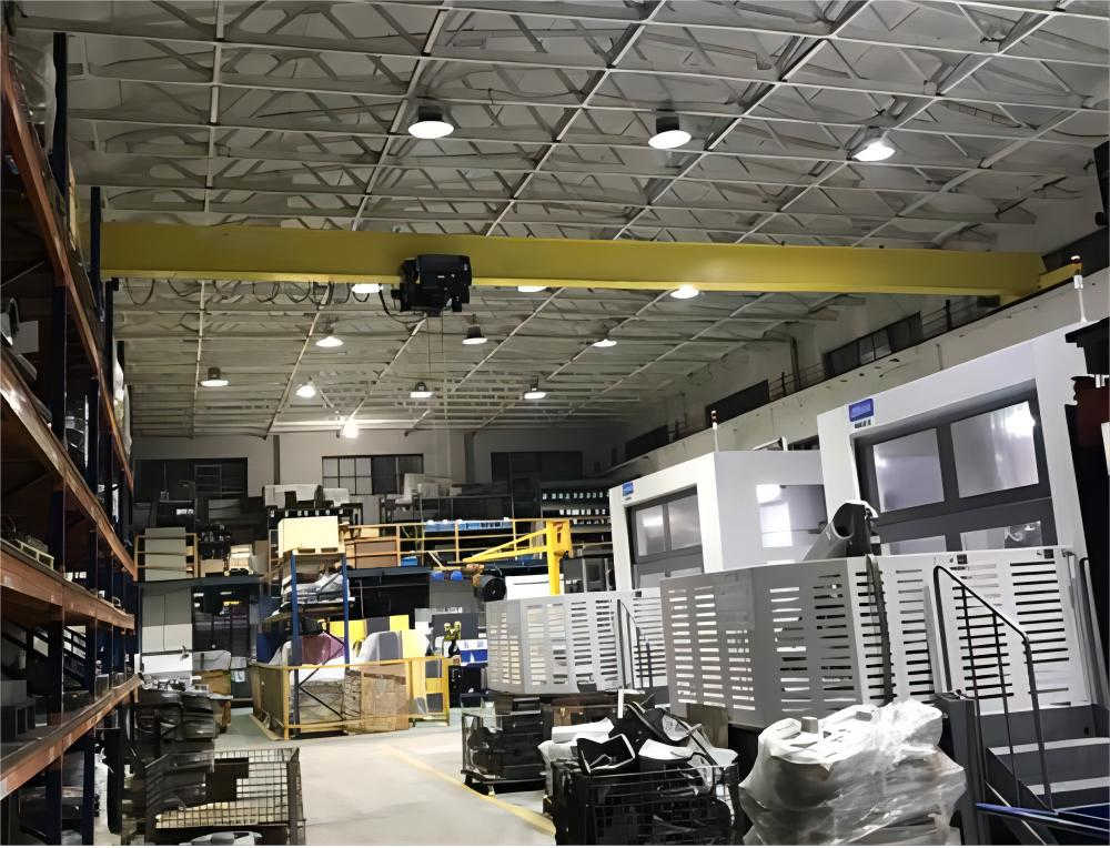 3 ton European single girder overhead crane